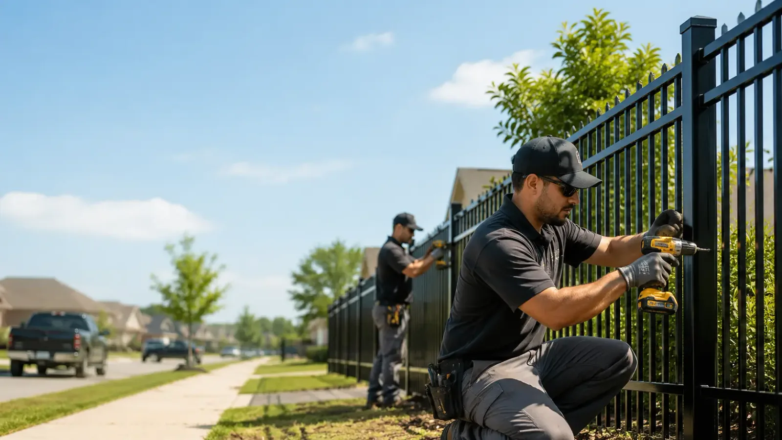Metal Fence Installation in Temple Terrace, FL